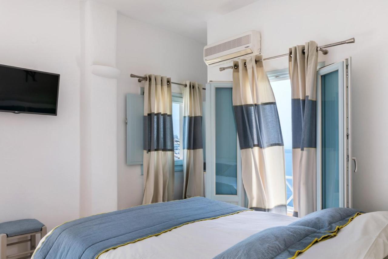 Blue Dolphins Apartments Firostefani Extérieur photo