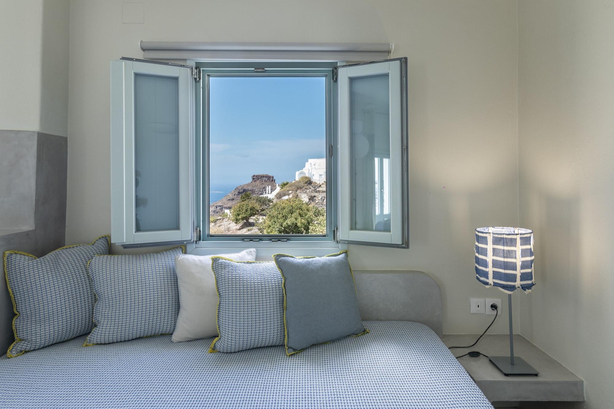Blue Dolphins Apartments Firostefani Extérieur photo